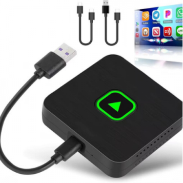 Adaptador CarPlay 2 en 1 Inalámbrico – Convierte tu CarPlay con Cable en Wireless