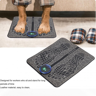 Alfombra Masajeadora de Pies Eléctrica – 8 Modos, Plegable y Portátil